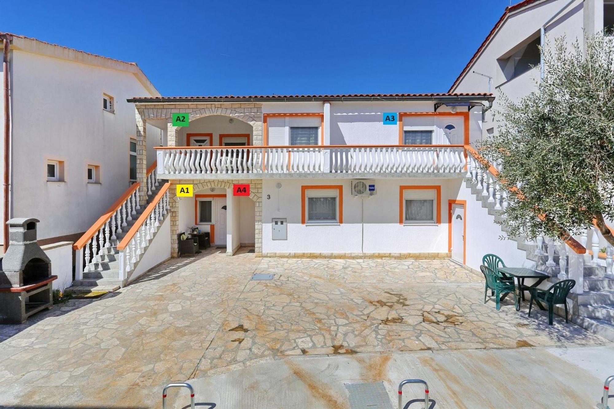 Apartments Marino Vir Luaran gambar